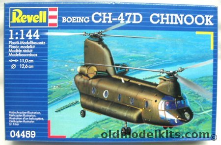 Revell 1/144 Boeing CH-47D Chinook, 04459 plastic model kit